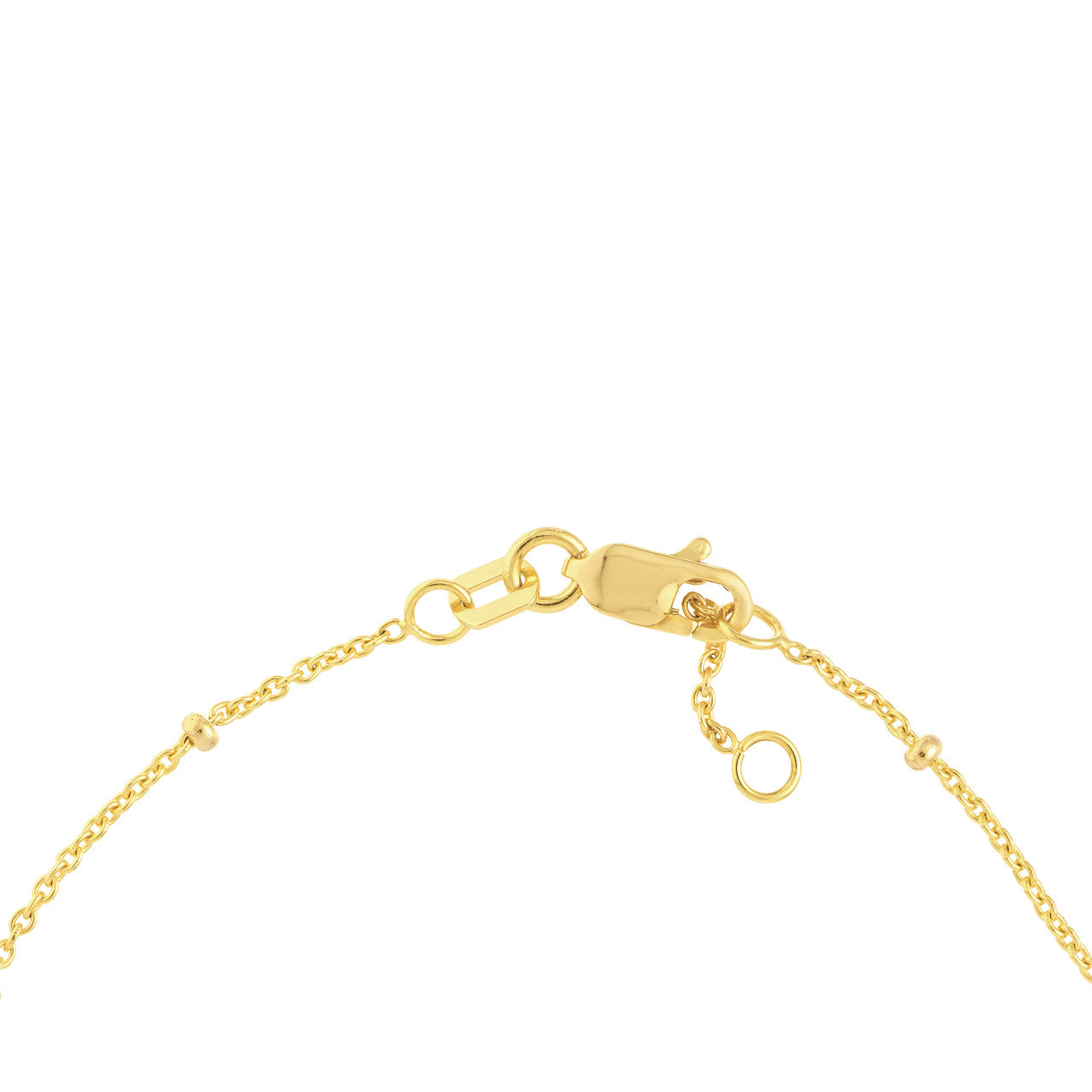 Diamond Bezels & Beads Bracelet