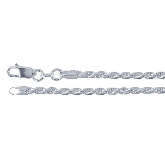 Sterling Silver Rope Chain