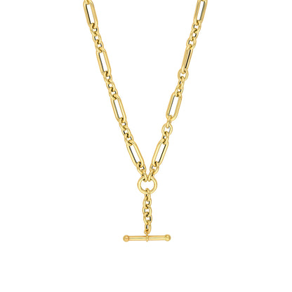 Paper Clip Lariat Necklace