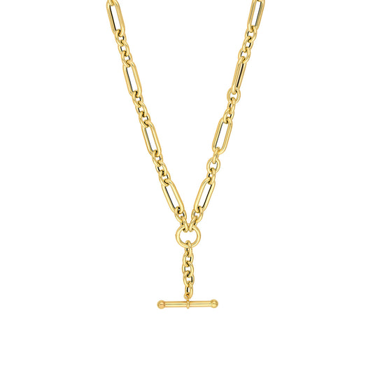 Paper Clip Lariat Necklace