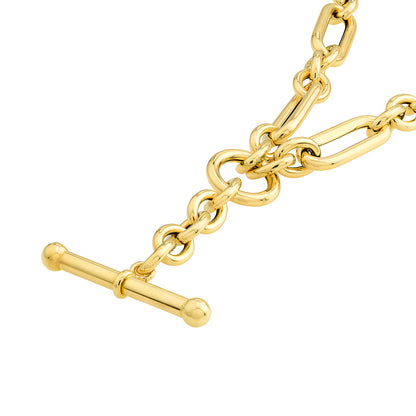 Paper Clip Lariat Necklace