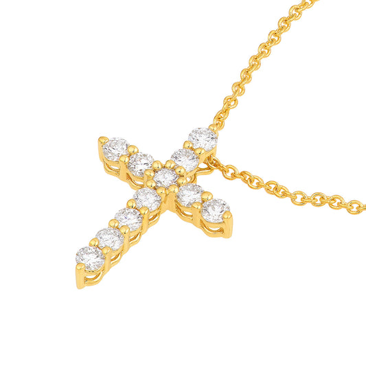 Diamond Cross Necklace